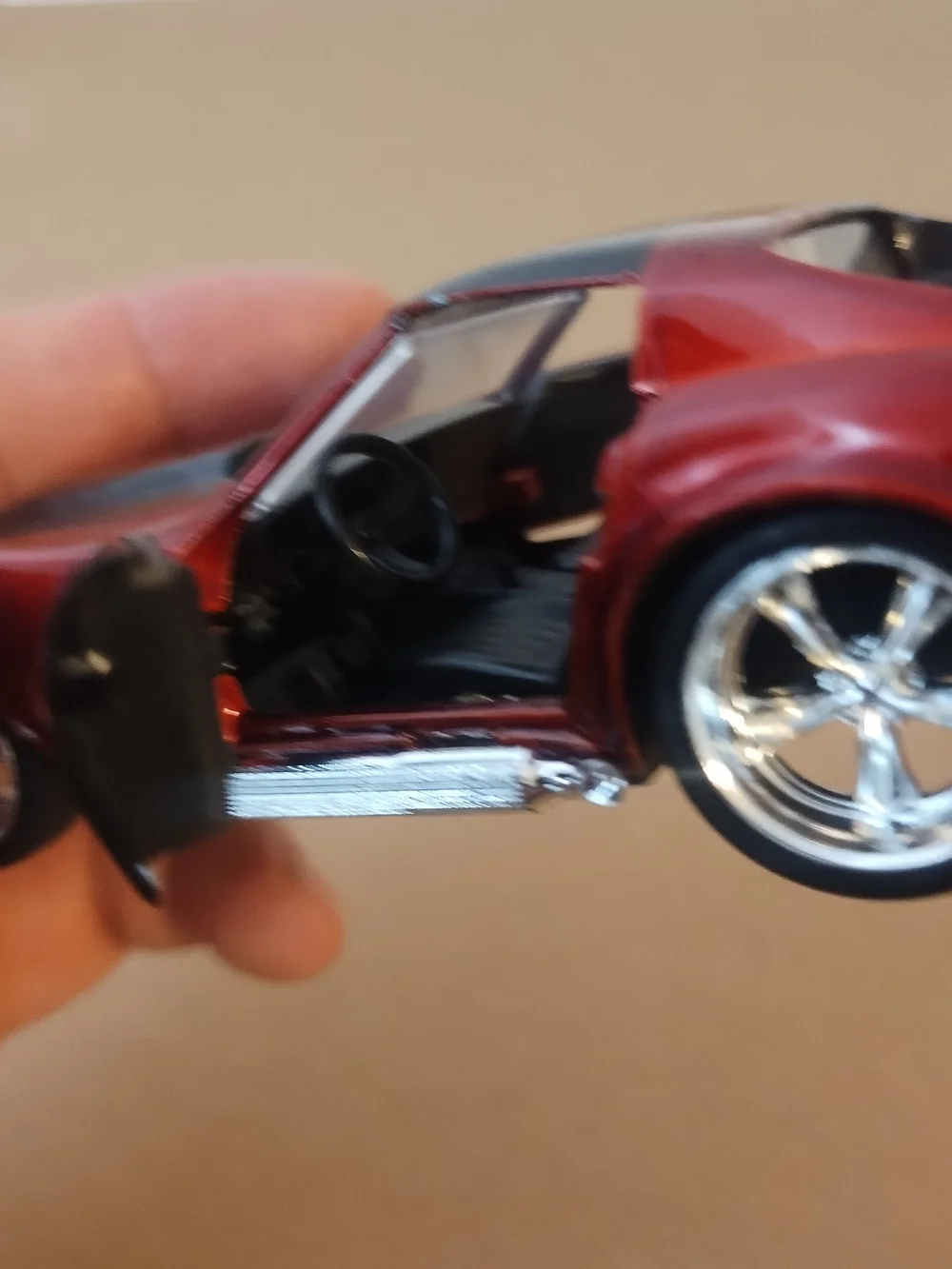 1969 Chevy Corvette stingray 1/32 scale diecast car jada very good condition